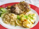 Photo recette Souris d'agneau caramélisée croustillantes