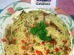 Spaghettis aux girolles, parfumés et savoureux