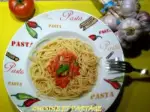Spaghettis ail, tomates et basilic, rapides et faciles