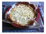 Photo recette Tarte à la rhubarbe à la crème