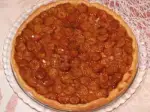 Mirabelle Plum Tart, golden and flaky