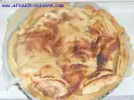 Tarte aux pommes et châtaignes, caramélisée et fruitée