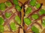Artichoke & Anchovy Gourmet Toast, bold and flavorful