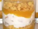 Verrine mangue-abricot, fine et savoureuse