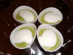 Photo recette Verrines de velouté d'asperges et chantilly