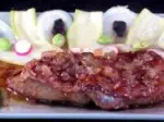 Photo recette Foie de veau poele et gastrique de cédrat