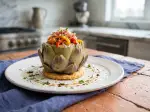 Artichokes Barigoule with Taralli Caserecci, great for sharing