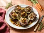 Photo recette Artichauts farcis à la barigoule