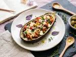 Roman-Style Eggplant, slow-cooked and generous