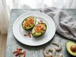 Avocat crevettes, express à préparer