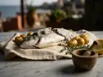 Photo recette Bar de ligne en croûte de sel
