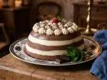 Photo recette Bavarois rubané