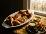 Photo recette Beau poulet de ferme servi froid et mayonnaise