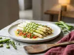 Provençal-Kissed White Asparagus, quick to prepare