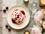 Blanc-manger aux cerises, moelleux et gourmand