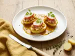 Pot-Caught Lobster Bouchées Charente Style, delicate and fragrant