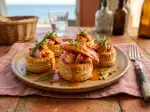 Pot-Caught Lobster Bouchées Charente Style, great for sharing