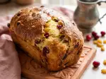 Brioche cranberries et raisins secs, généreuse et familiale