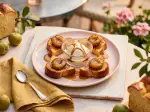 Photo recipe Caramelized Brioche with Greengage Plums