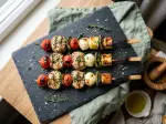 Turkey Skewers, light and summery