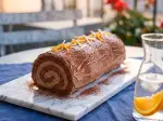 Bûche de noël 3 parfums, moelleuse et gourmande