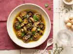 Champignons de Paris épicés, généreuse et familiale