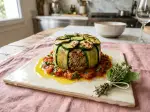 Photo recette Charlotte de courgettes