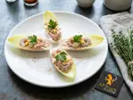 Photo recette Chicons aux crevettes grises