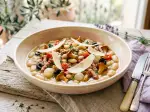 Photo recipe Paimpol Beans and Chanterelle Mushrooms