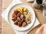 Roasted Stuffed Duck Hearts, perfect for everyday