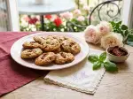 Cookies aux tomates séchées, frais et méditerranéens