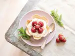 Coques de fraises de Plougastel, fraîches et estivales