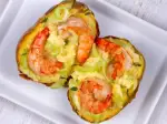 coquille de fruits mers, savoureuse et réussie