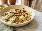 Photo recipe Swiss Chard Ribs in Laguiole Walnut and Artisanal Bacon Cream