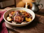 Photo recipe Roasted Noir de Bigorre Pork Chops