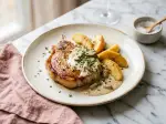 Côtes de veau à la normande, délicates et savoureuses