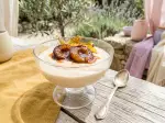 Photo recipe Prune cream with Armagnac caramel
