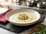 Crème de coquilles Saint-Jacques, généreuse et familiale
