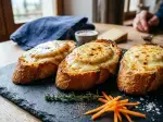 Croûte aux fromages de Vinzel, chaleureuse et savoureuse