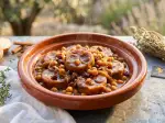 Photo recette Émincé de pieds de veau aux pois chiches