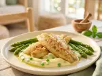 Photo recette filet de lieu jaune rôties