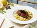 Photo recette Foie de veau poele et gastrique de cédrat