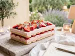 Fraisier express, idéal en famille