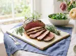 Roast Leg of Lamb (Gigot d'Agneau), quick to prepare