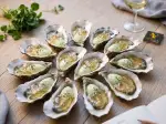 Photo recette huîtres en gelée muscadine