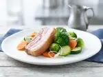 Lard vapeur et ses légumes variés, pour un dîner en tête-à-tête