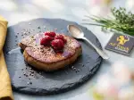 Photo recette Le foie de veau poêlé aux framboises