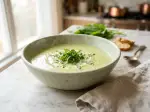 Potage Germiny (French Sorrel Soup), quick and easy