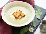 Potage Germiny (French Sorrel Soup), quick weeknight favorite