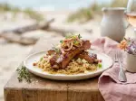 Photo recipe Braised pork chops with sauerkraut